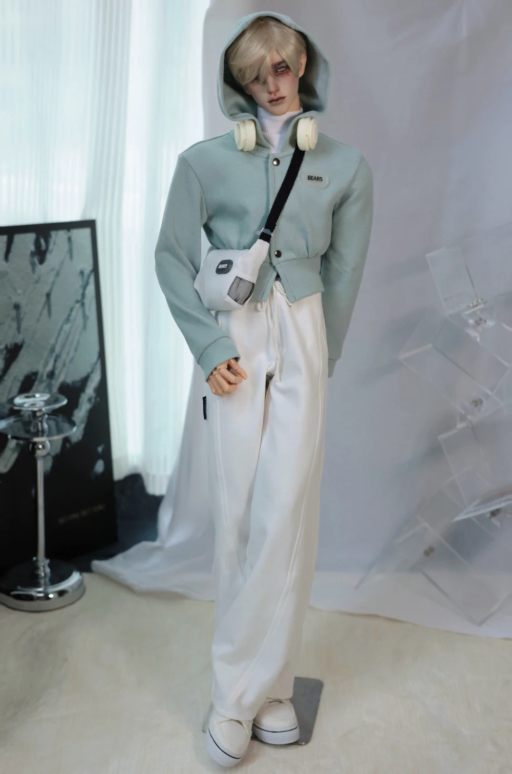 Acessórios para bonecas 1/3 70cm SD13 SD menina mulher menino homem ID75 sd roupas de boneca bjd tops casaco Bears25