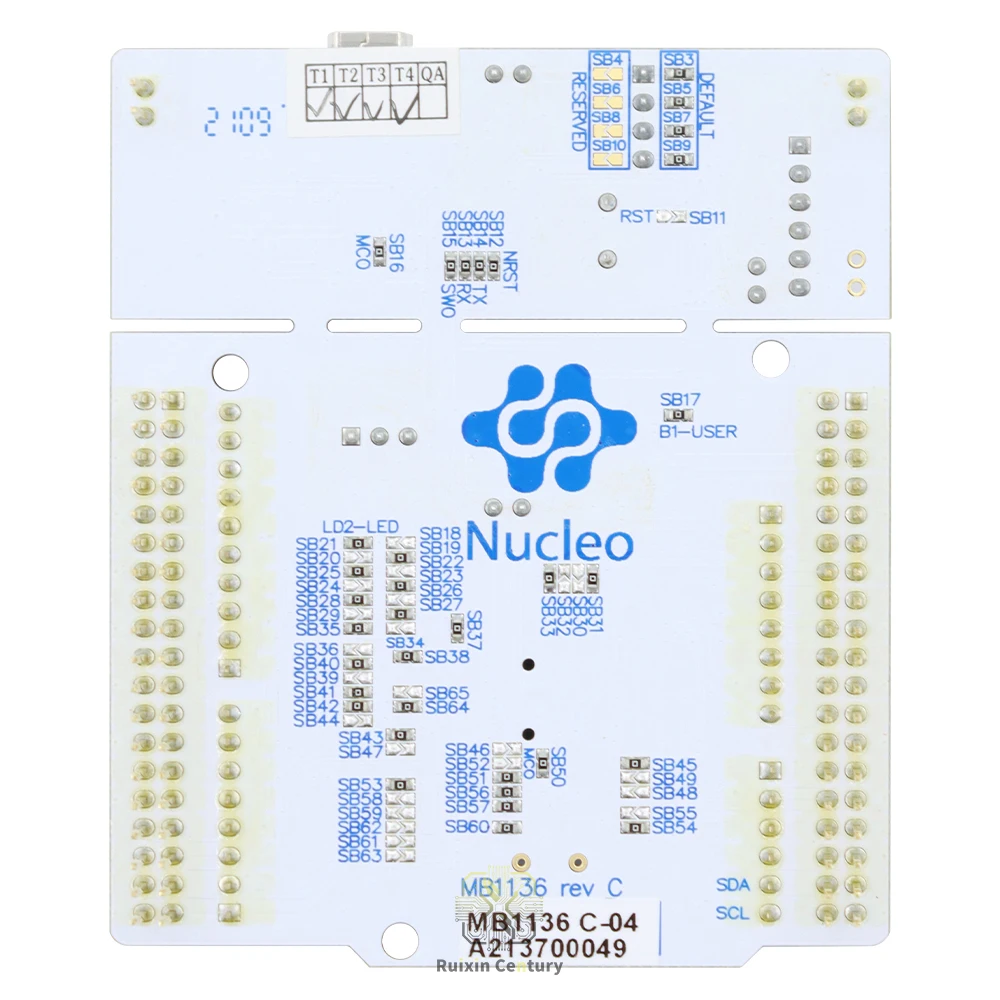 FOR ST NUCLEO-F410RB STM32F410RBT6 MCU Nucleo-64 Development Board 100MHz Cortex-M4 128KB Flash 32KB RAM ST-LINK/V2-1