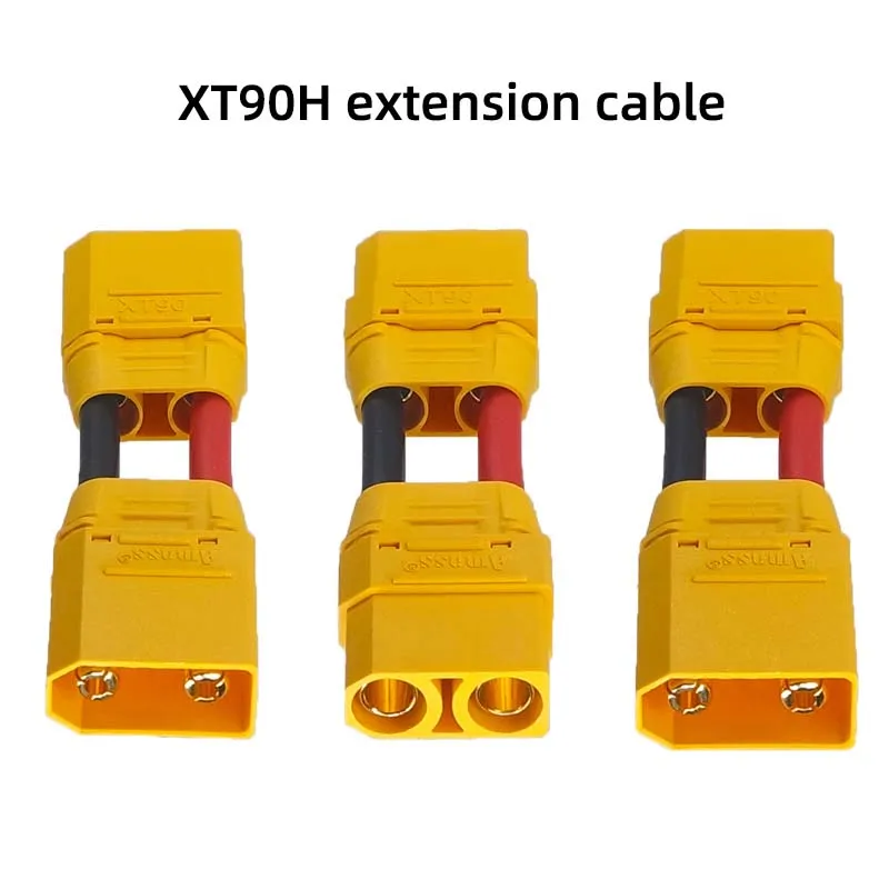 Amass XT90H high-current gold-plated male and female plug-in connector for lithium battery male-to-female extension cord