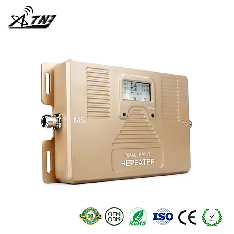 new fashion dual band 1800/2100MHz mobile network signal booster