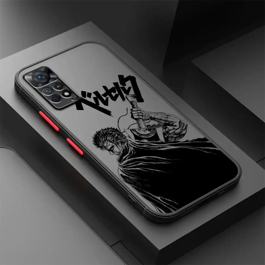 Funda trasera de teléfono con dibujos de Anime para Xiaomi Redmi Note 10S 11S 8 9 10 11 Pro 13 14 12 Pro Plus 7 12s 9S 8T