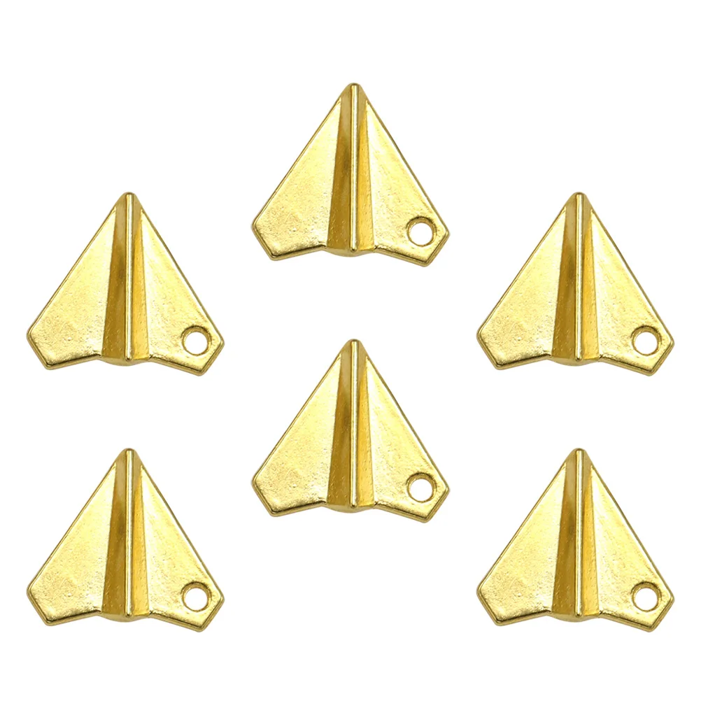 

50 Pcs Alloy Airplane Pendant Simple but Stylish Design DIY Charms Jewelry Making Pendants