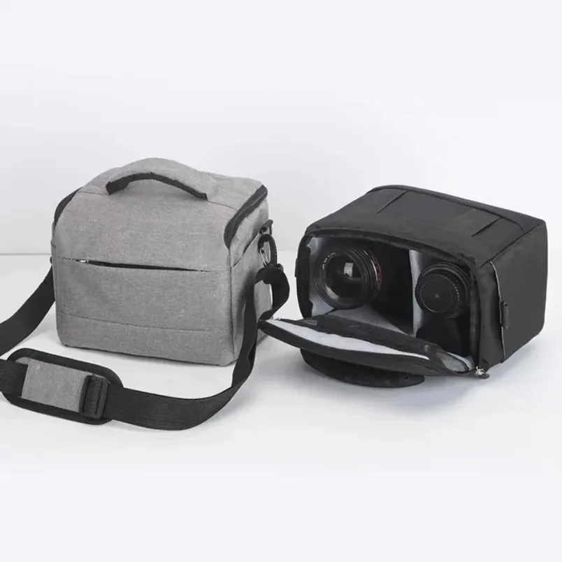 Tragbare Handtaschen Nylon Umhängetasche Kameratasche Fotograf für Sony Nikon Canon Panasonic Equipment Umhängetasche ﻿
