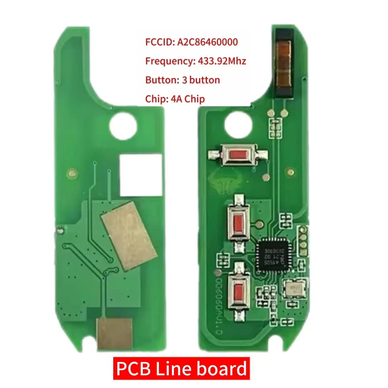 Jingxin 2/3-Tasten-PCF7945 4A-Chip 433Mhz FCCID: A2C86460000 Klappschlüssel-Fernbedienung für Fiat Strada MOBI UNO Fiorino E MAIS Autoschlüssel – Detail 7