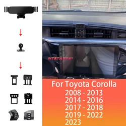 Car Phone Holder For Toyota Corolla ZRE15 ZRE18 E21 EA1 2008-2023 Adjustable Rotating Phone Holder Base Car Interior Accessories