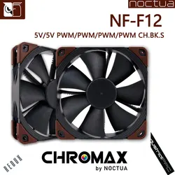 Noctua NF-F12 industrialPPC Computer Case Fan Silent 120mm PWM 12V/24V 2000/3000RPM 12cm CPU Cooling Fan