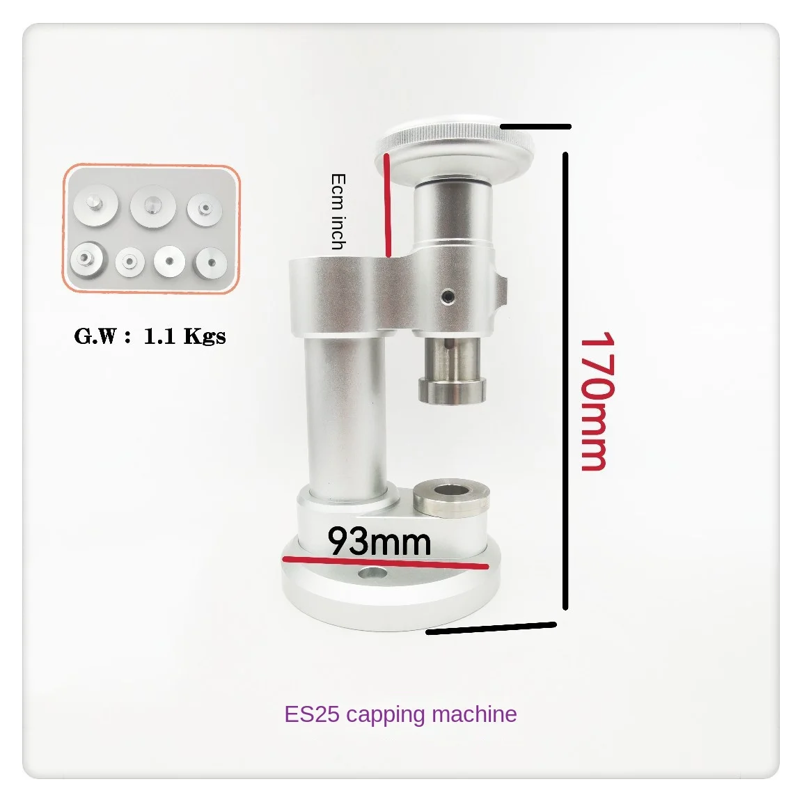 E25 prasa śrubowa prasa biurkowa maszyna do zamykania zegarków dolna pokrywa urządzenie do zamykania zegarków maska ​​narzędzie do naprawy szkła