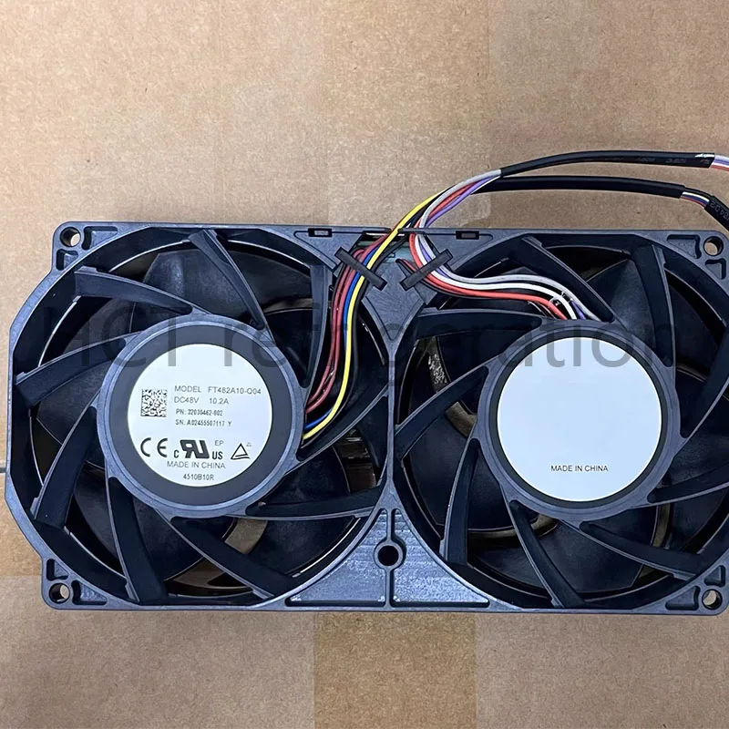 Original FT482A10 Q04 DC48V 10.2A Super violent Server High current electric booster violent Small axial flow turbocharger Fan