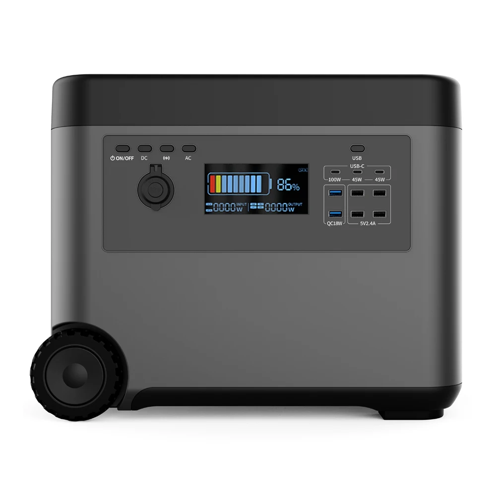 USA EU Stock Portable Power Station 5000w 3600W 2500W Outdoor Camping Solar Generator