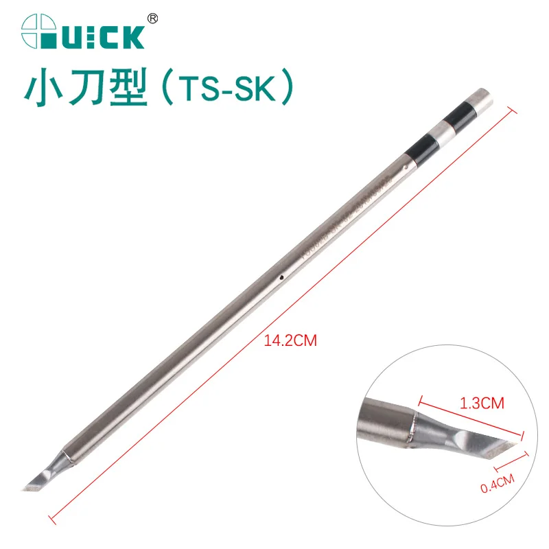 Original QUICK TS1200A Bleifreie Lötspitze Schweißstift-Werkzeug TSS02-SK TSS02-I TSS02-1C TSS02-J TSS02-KK Lötspitze – Detail 17