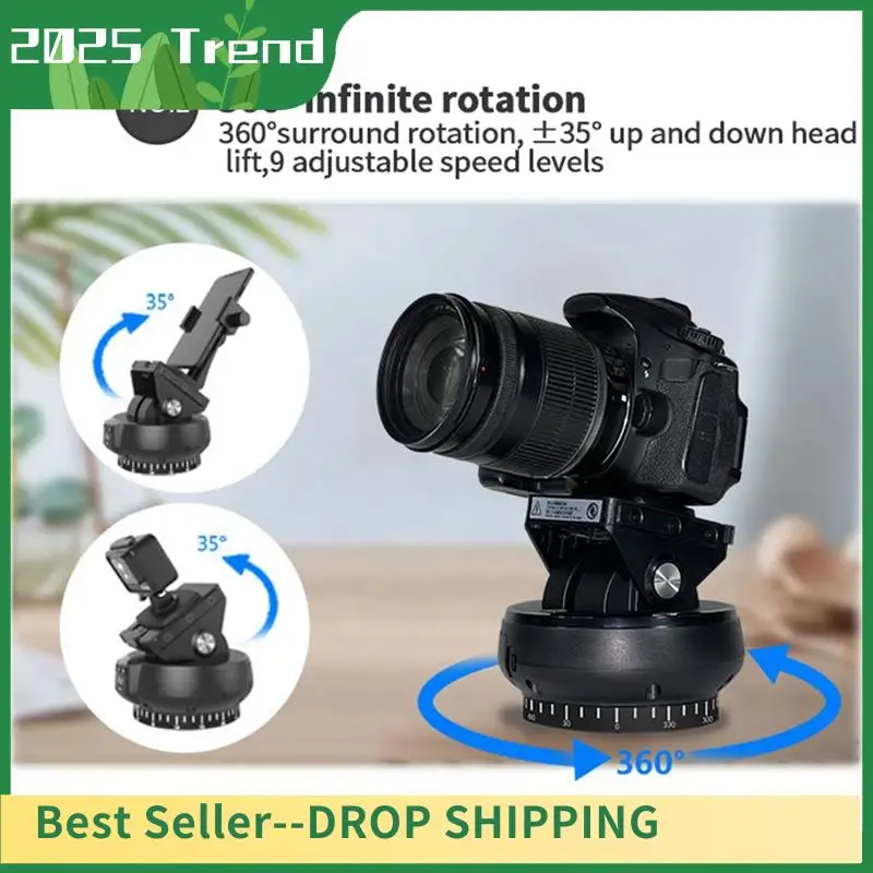 

Top Deals YT-1200 Auto Motorized Head 360 Timed Panoramic Stabilizer Remote Control For Phone Camera Gopro VS Zifon