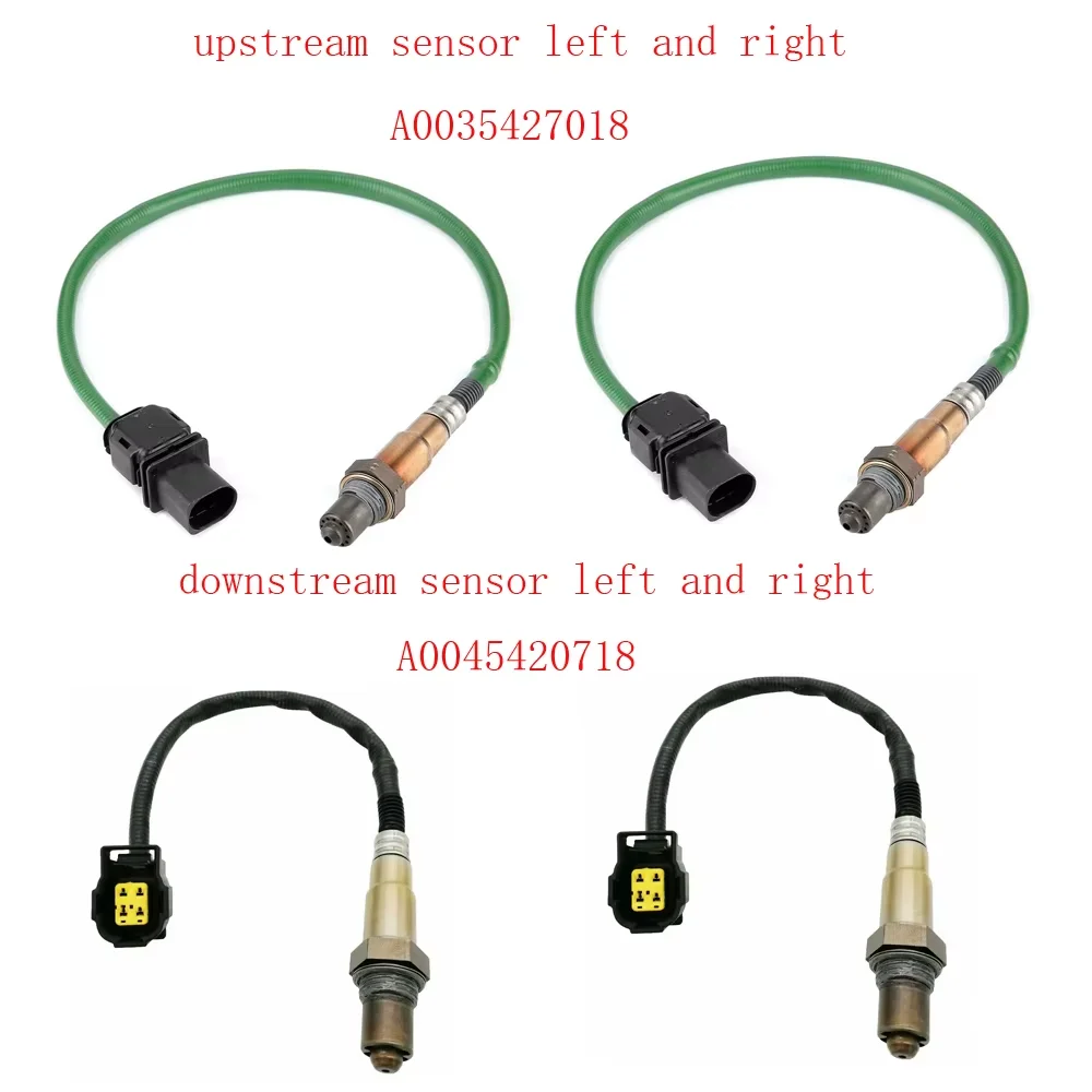 

4pcs A0045420718 A0035427018 Front Rear Lambda O2 Sensor for C219 W204 C204 S204 W211 W212 X164 W164 A207 C207 V251 R171 R230