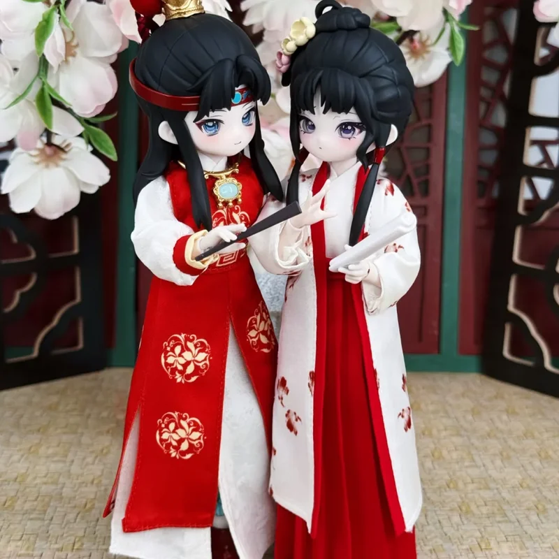 

Come4free Dream Of The Red Chamber Blind Box Kawaii Chinese Style BJD Doll Articulated Action Figure Collectible Anime Fans Gift