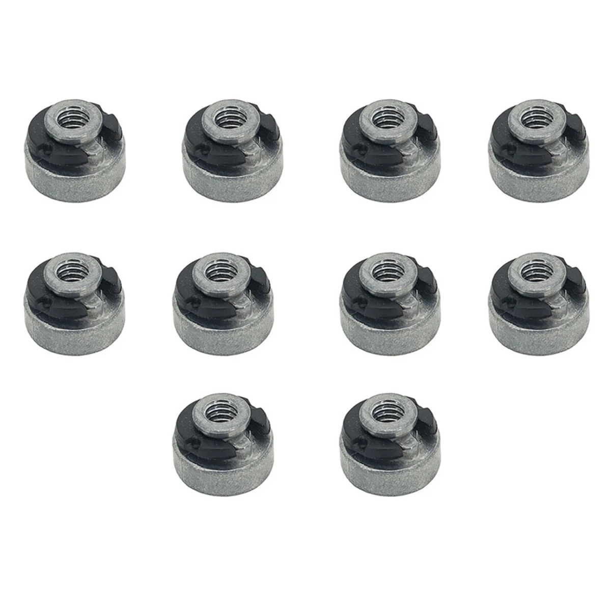 Motorcycle Rear Fender Seat Bolt Screw Mounting Nut for Harley Davidson Electra Glide Dyna Sportster Softail,10 PCS