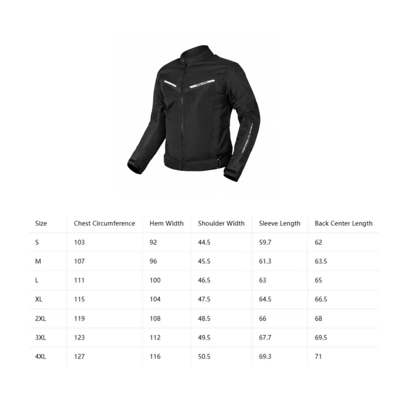Breathable Mesh Motorcycle Jacket, Ventilated and Durable Summer Motorcycle