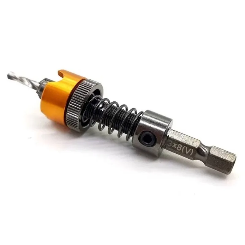 For  Adjustable Depth, Countersunk Bit, Large Aperture Centering Limit, Quick Release Bit
