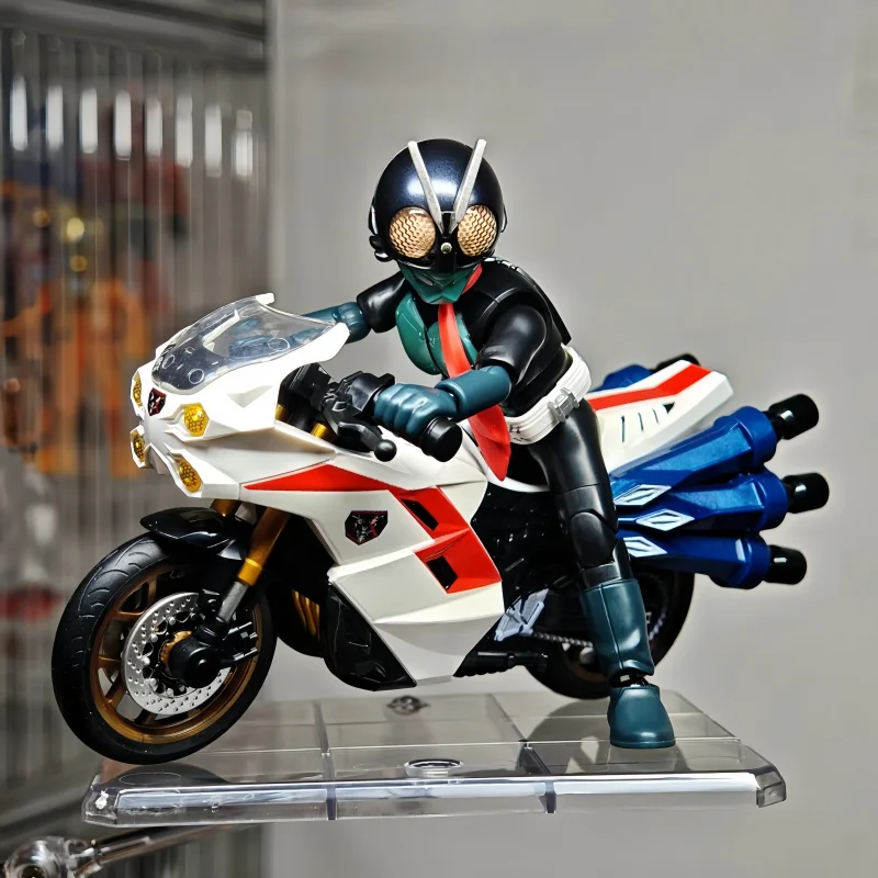 新発売 オリジナル ブロキーズ 仮面ライダー No.1 & サイクロンゴー クラシック コンボ バージョン アクションフィギュア モデル コレクション サプライズフィギュア