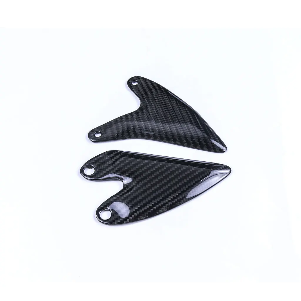 كعب لوحات غطاء للحماية الحرس أوتاد القدم طبق مزخرف دراجة نارية تعديل لوازم لكاواساكي نينجا 400 EX400 Z400 2019 #5