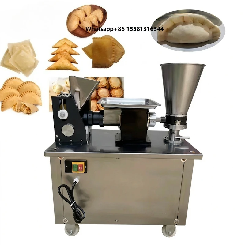 Big Size Fully Automatic Samosa Empanada Dumpling Making Machine with Motor 304 SUS Stainless Steel High Capacity