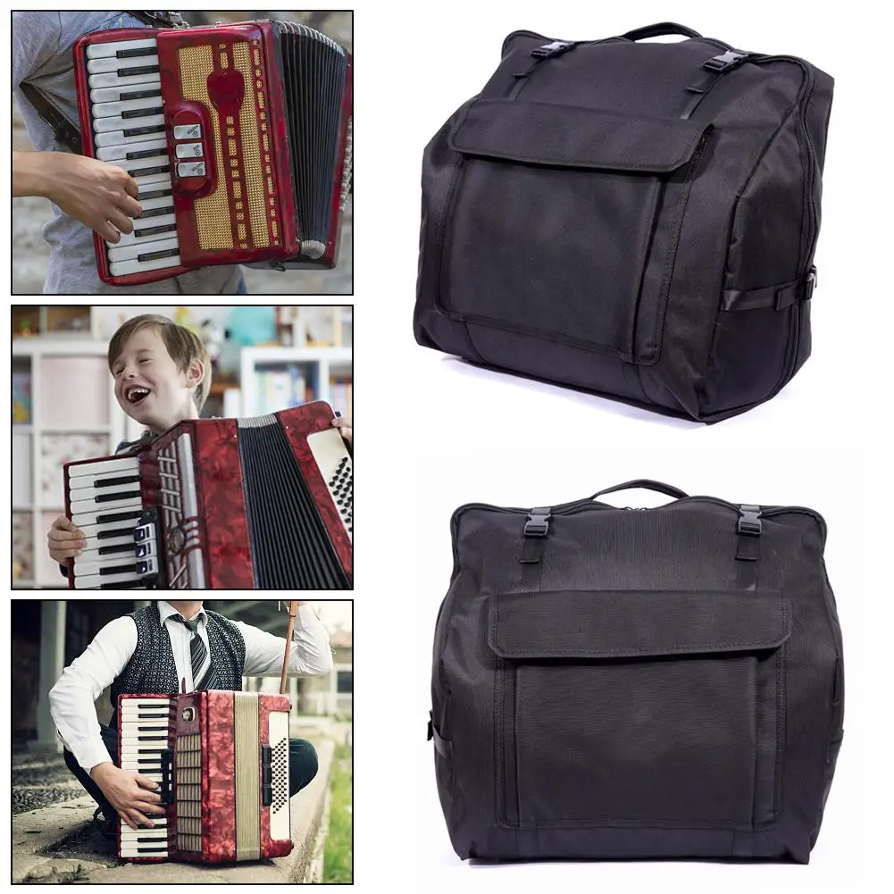 Oxford Cloth Accordion Gig Bag Piano Accordion Case Accordion Storage Shoulder Bag For 48/60/72/80/96/120 Bass Piano G0N6