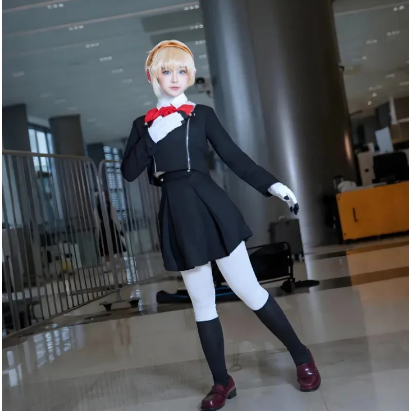 

Игра Aegis Aigis Косплей Костюм Школьная форма Милое пальто Комплект аксессуаров Праздничное аниме Карнавальное вечернее платье Upc; 6,r'8;p'