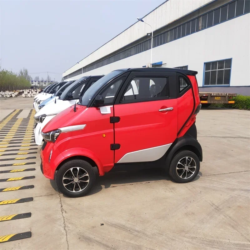 New Energy China 2 Seater Low Speed Mini Electric small Cars Solar Powered Adult for sale