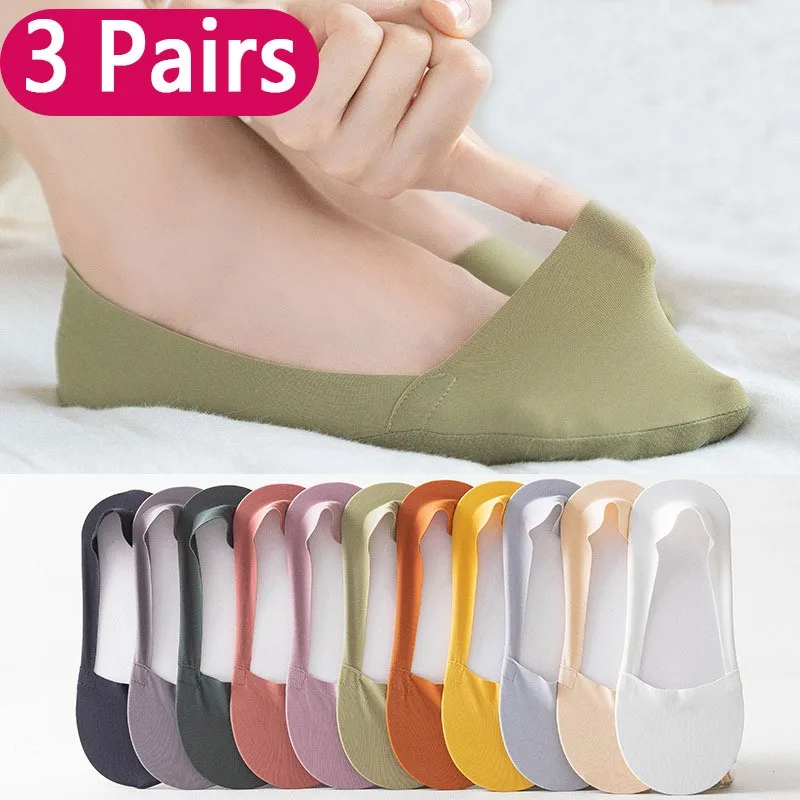 

3 пары женских дышащих носков, одинаковые повседневные носки высокого качества, летние нескользящие невидимые низкие короткие носки с тонкой хлопковой подошвой