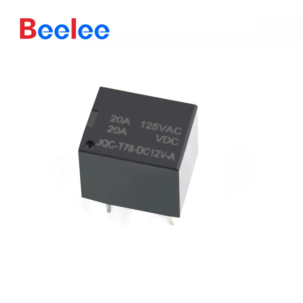 50 قطعة BL-JDQ-T78 12 فولت التتابع الصانع Spdt Pcb 4 دبوس تيار مستمر Rele مرحلات الطاقة أكثر من 2 أمبير 48 فولت 24 فولت 12 فولت 5 فولت التتابع الكهرومغناطيسي #2