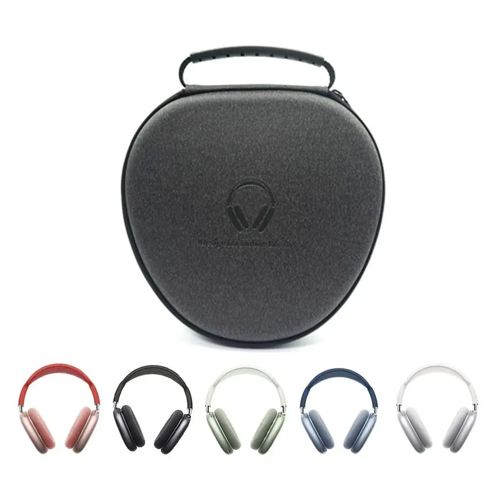 

Portable EVA Hard Storage Bag Shockproof Compact Headphone Carrying Case Hard Shell 360° Protection Headset Protective Box