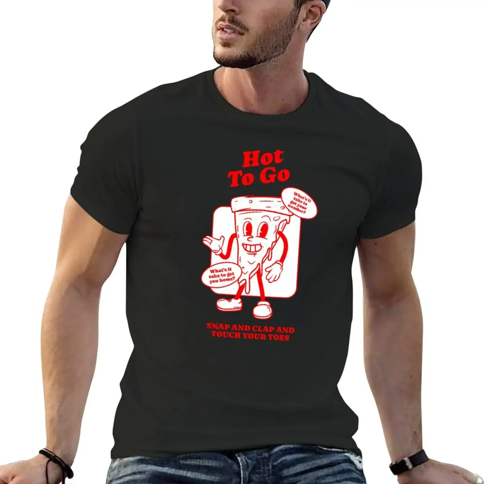 

Hot To Go - Chappell Roan Pizza T-Shirt graphic shirts man t shirt big and tall t shirts for men