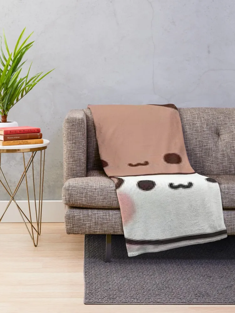 Milk and Mocha Together Throw Blanket Sleeping Bag Blanket Giant Sofa Blanket Blanket For Sofa valentine gift ideas