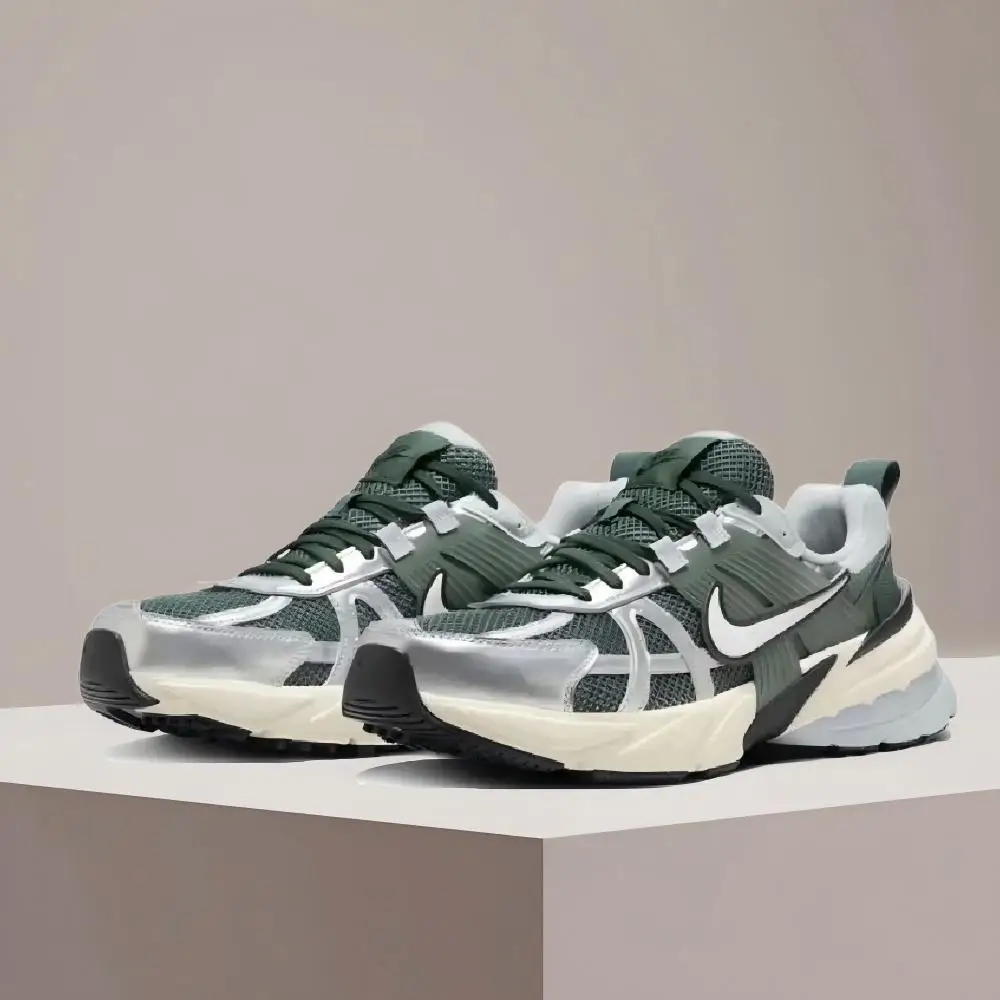 

Nike V2K RUN Men's Shoes Chunky-Sole Trendy Fashionable Versatile Breathable Running Shoes Sporty Casual Style HJ4497-300