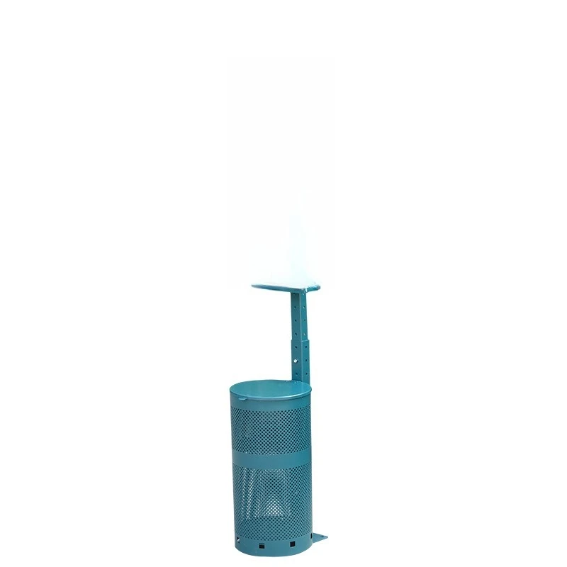 Cleaning trash can Outdoor pet feces can Galvanized sheet Park square Scenic area Cat and dog feces trash can