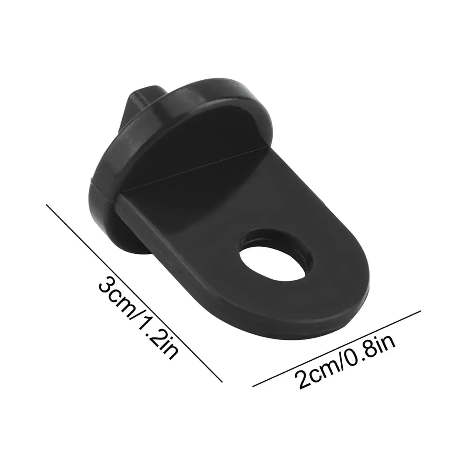 50x Greenhouse Plant Clip Hook Twist Clips Durable Garden Fixing Ring Buckle