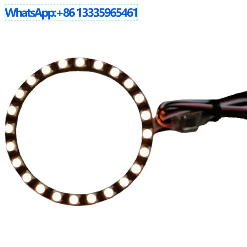 

4PCS LED three-color tail light system 64/70/80/90mm ducts Suitable for fixed wings, plugged into receivers