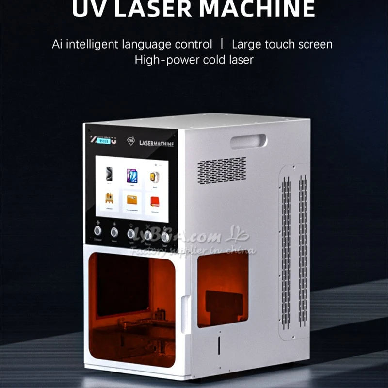 LY TBK 958ZU UV Laser Marking Engraving Machine Soldering Station Chip Mobile Repair Machine for Metal Plastic Glass Separating