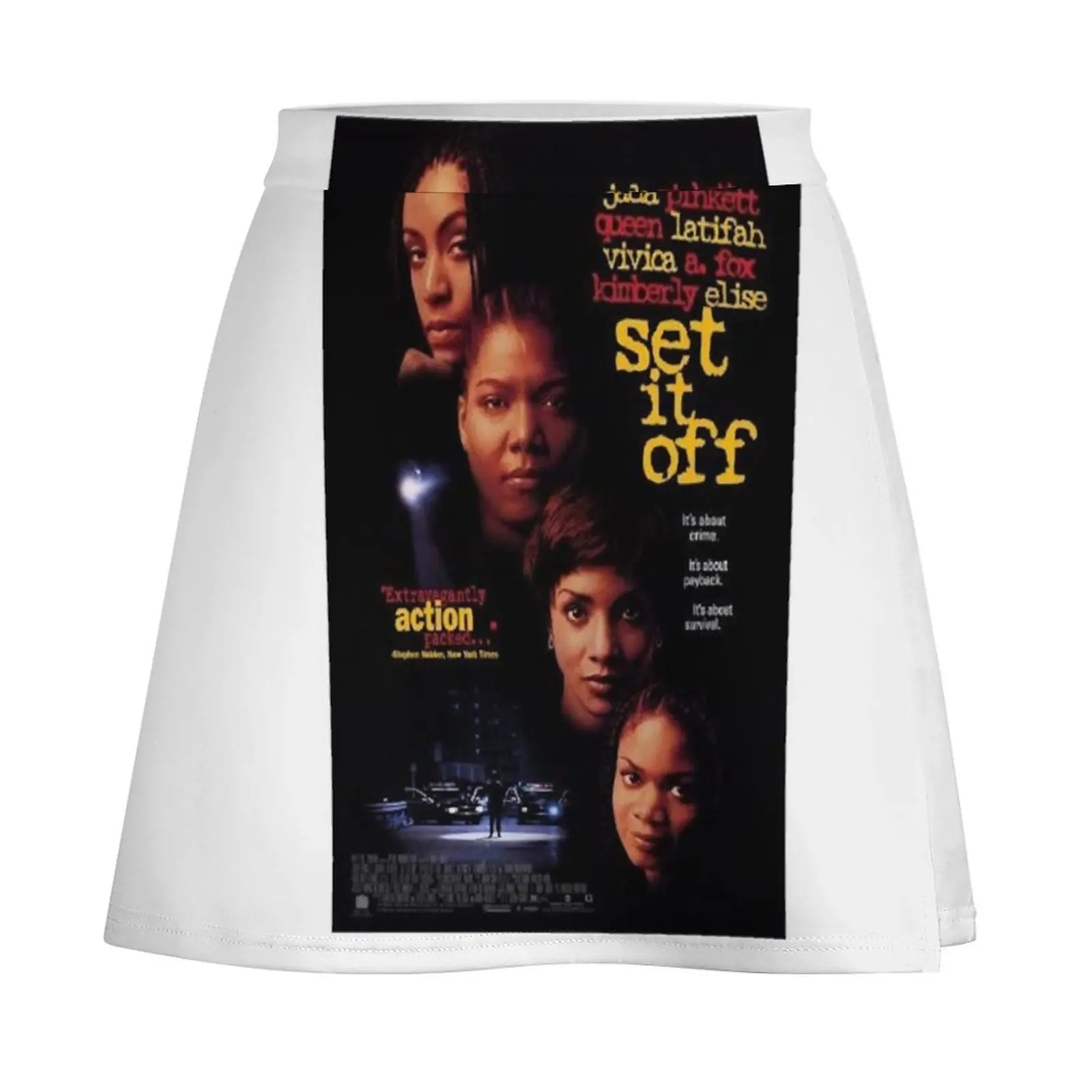 Funny Gift For Set It Off Retro Vintage Mini Skirt Women's summer dress skirt sets Mini Skirt