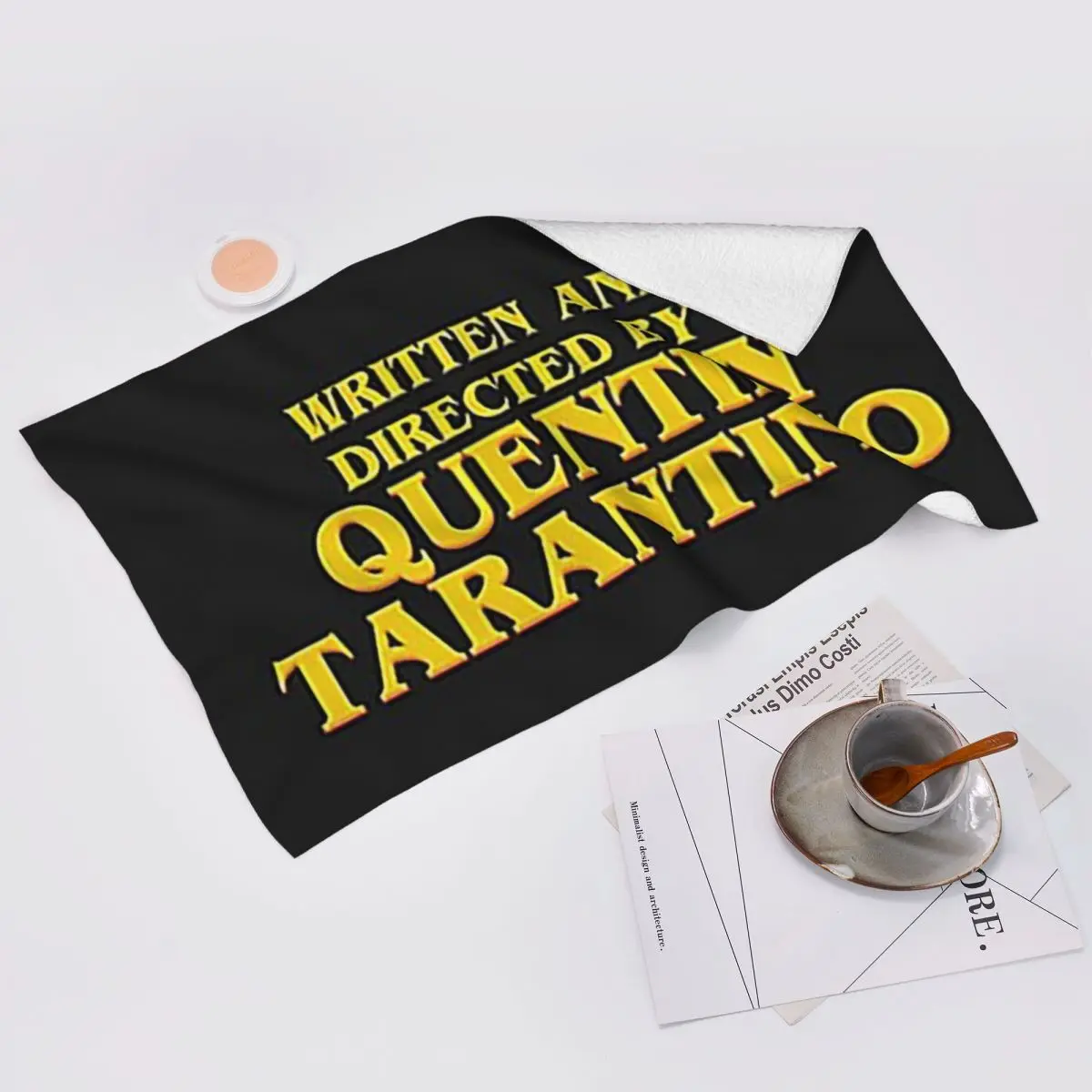 クエンティン・タランティーノが脚本と監督を務めた-ソフトフェイスタオル-速乾性-プール-バス-コットンタオル-通気性