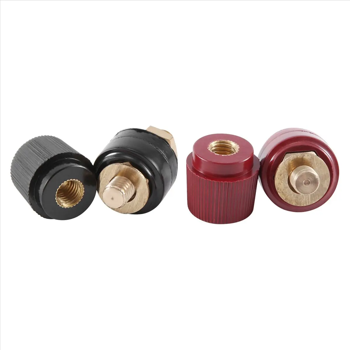 

SDFC 10Pcs Terminal Binding Post, 555 Type Brass Pillar Terminal Block M8 Thread Diameter Binding Post 220V-380V 200A