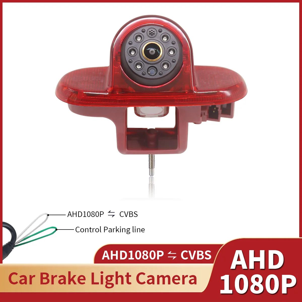 AHD 1080P Waterproof Night Vision Car Brake Light Reversing Camera for Renault Trafic 2001-2014 Opel/Vaxhall Vivara