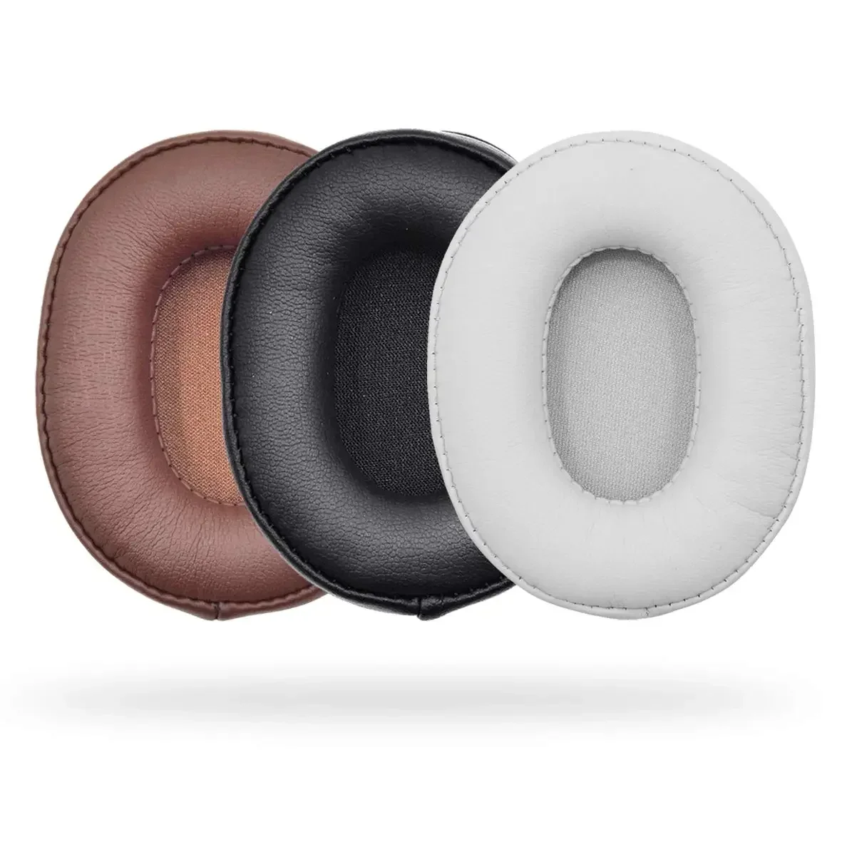 Replace Foam Ear Pads Cushions for Audio-Technica ATH-SR5 SR5BT MSR5 Headphones Protein Leather Earpads