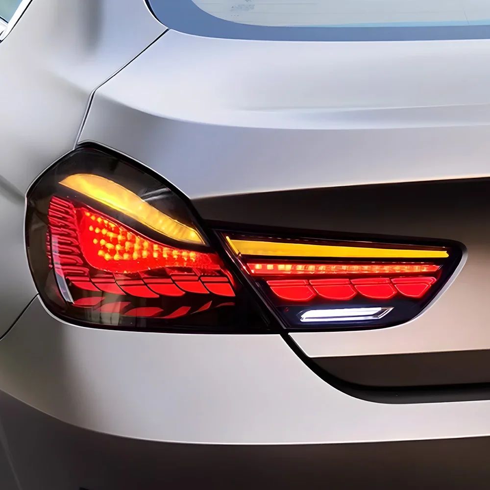 

For BMW 6 Series F06 F12 F13 640i 650i 2011-2016 LED Auto Rear Lamps Assembly Upgrade Dynamic Dragon Scale Taillight Accessories