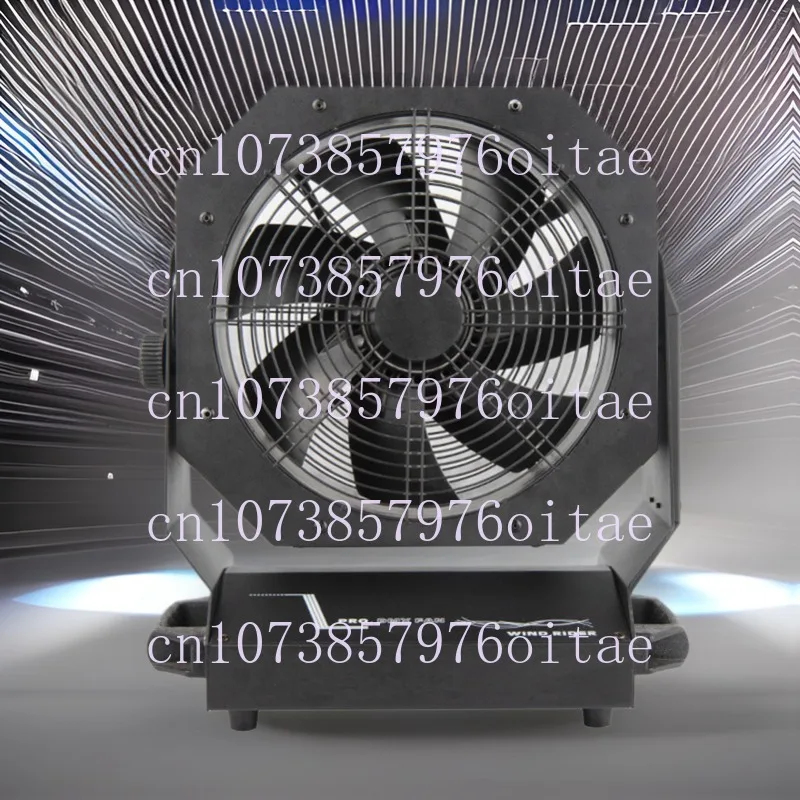 DMX Fan Professional Stage Effect Machine Powerful Fan Blowing Variable Speed Remote Control for Live Show Disco Theater Wedding
