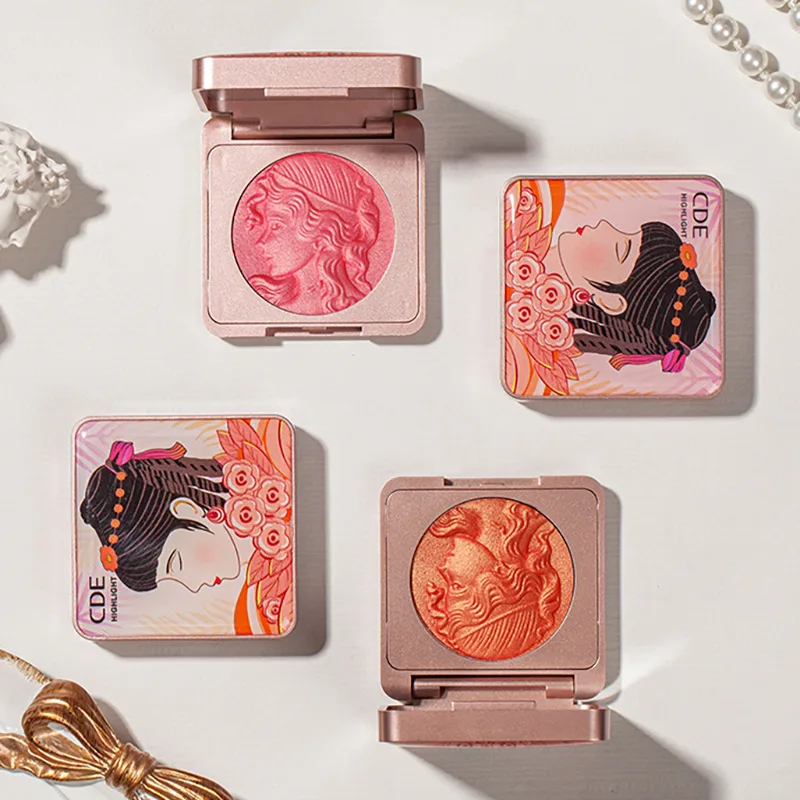 

CDE Single Color Blush Natural Finish Shimmering Tone for Brightening Contouring