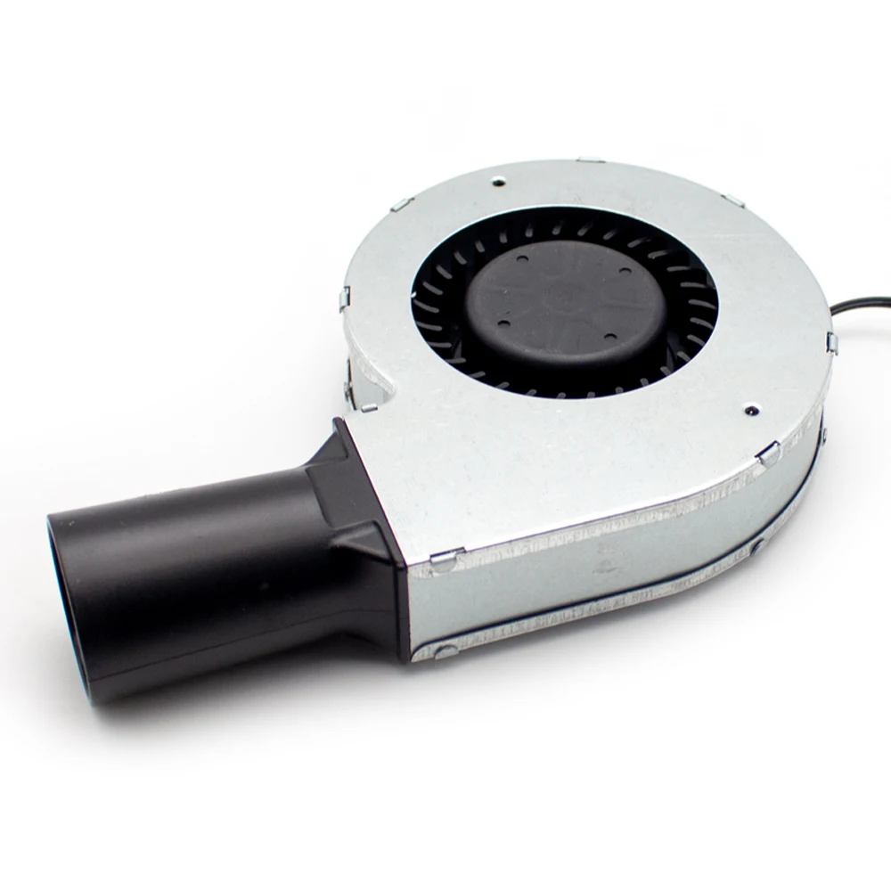 Motor de ventilador sin escobillas CC, 12V, 2A, controlador de velocidad Turbo Ajustable, ventiladores, ventilador para barbacoa, NMB BL4447-04W-B49-71, 62.49CFM + conducto de aire