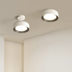 New Round Balcony Modern Ceiling Lights For Living Dining Study Room Bedroom Aisle Hall Flats Indoor Lighting Home Decor Lamp