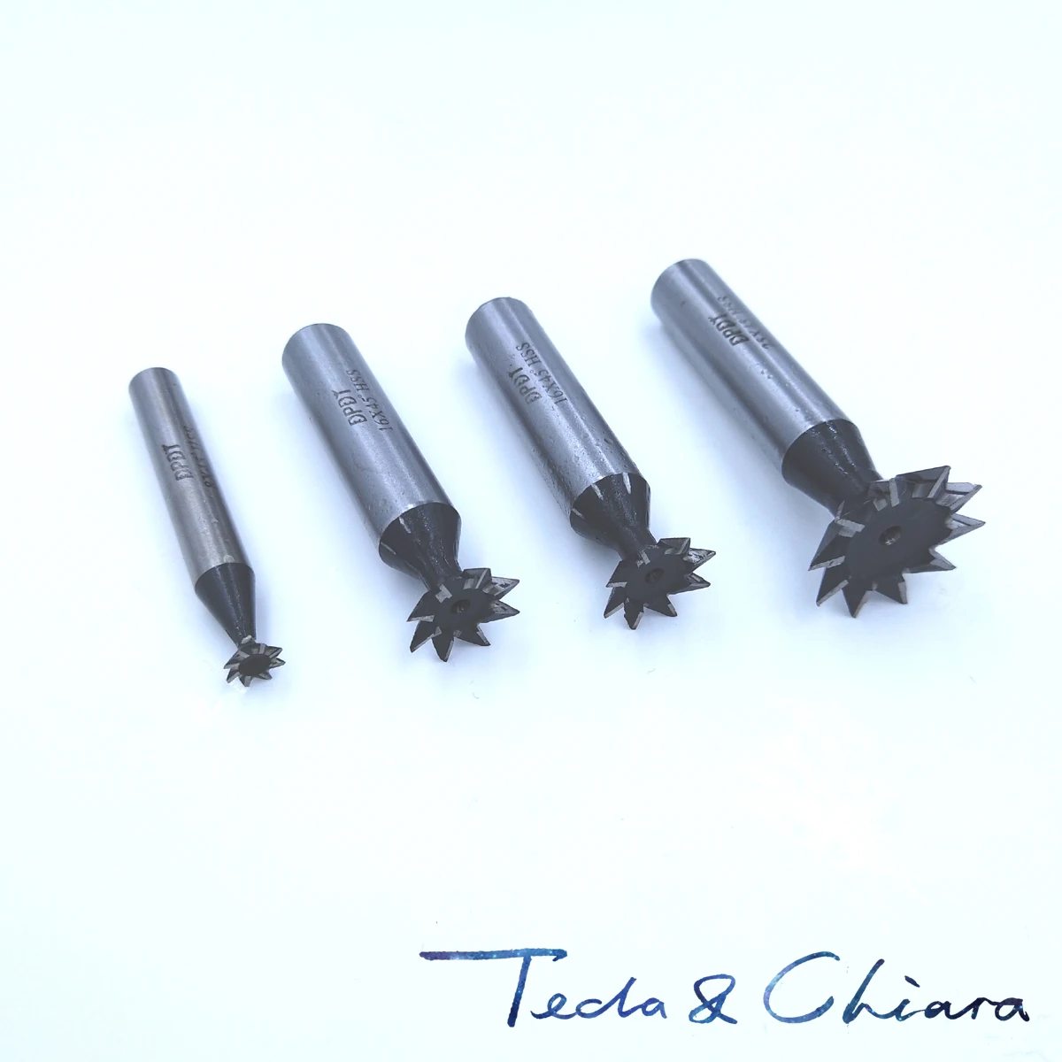 12mm x 45 60 Degree High Quality Degree HSS Straight Shank Dovetail groove slot Cutter End Mill * 12 mm