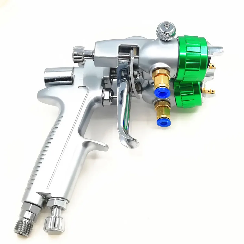 For Auarita PT-29 Power Spray Gun Double Nozzle Wall Painting and Water Glue Spraying Dual Air Paint Gun