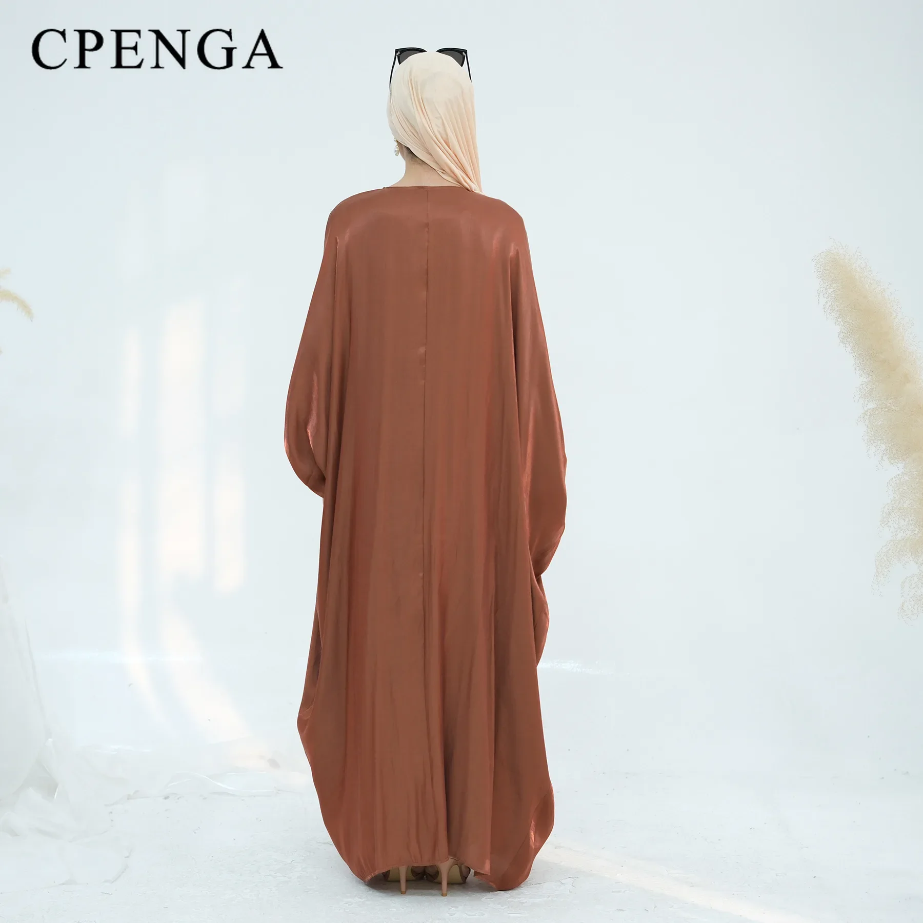 Ramadan Middle East Muslim Modest Cardigan for Women 2025 Islam Femme Abaya Elegant Dubai Loose Outift Fashion Turkey Solid Robe