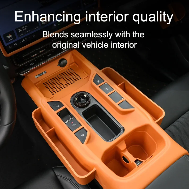 Haval Raptors Silicone Door Storage Box Anti-Skid Pad Thickening Water Cup Storage Protection Scratch-Resistant Silicone Pad